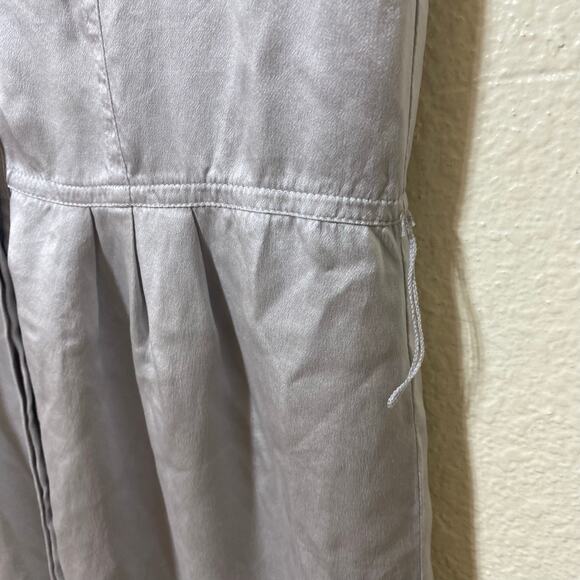 I.N.C. International Concepts 100% Silk Silver Mini Dress Size 6 - Picture 3 of 8
